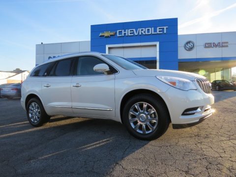 White Diamond Tricoat Buick Enclave Premium.  Click to enlarge.