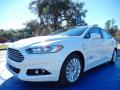 Front 3/4 View of 2014 Ford Fusion Energi Titanium #1
