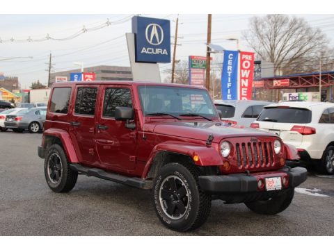 Deep Cherry Red Crystal Pearl Jeep Wrangler Unlimited Sahara 4x4. Click to enlarge. Deep Cherry Red Crystal Pearl Jeep Wrangler Unlimited Sahara 4x4. Click to enlarge.