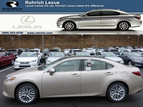Satin Cashmere Metallic Lexus ES 350.  Click to enlarge.