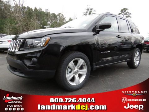 Black Jeep Compass Latitude.  Click to enlarge.