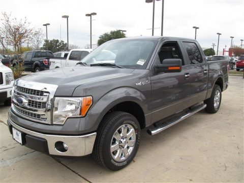 Sterling Gray Metallic Ford F150 XLT SuperCrew.  Click to enlarge.
