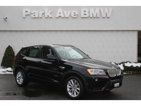 Jet Black BMW X3 xDrive 28i.  Click to enlarge.