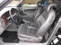  2002 Saab 9-3 Charcoal Gray Interior #16