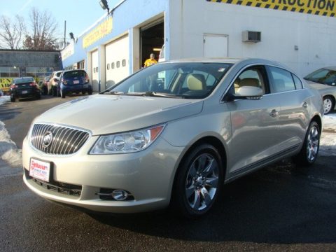 Champagne Silver Metallic Buick LaCrosse FWD.  Click to enlarge.