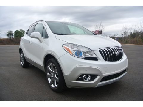 White Pearl Tricoat Buick Encore Premium.  Click to enlarge.