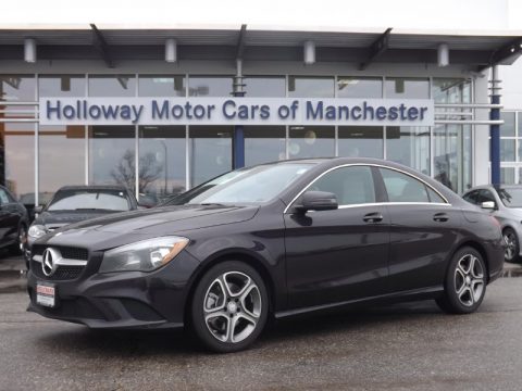 Northern Lights Violet Metallic Mercedes-Benz CLA 250.  Click to enlarge.