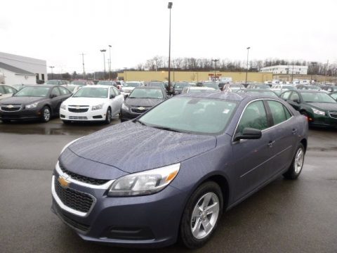 Atlantis Blue Metallic Chevrolet Malibu LS.  Click to enlarge.