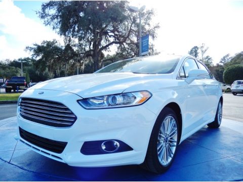 Oxford White Ford Fusion SE EcoBoost.  Click to enlarge.