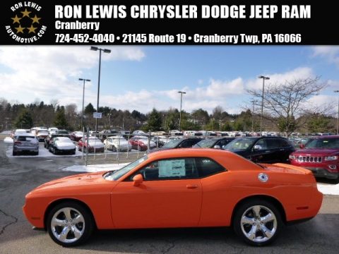 Header Orange Dodge Challenger R/T.  Click to enlarge.