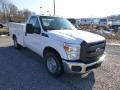 Front 3/4 View of 2014 Ford F250 Super Duty XL Regular Cab Utility Truck #2