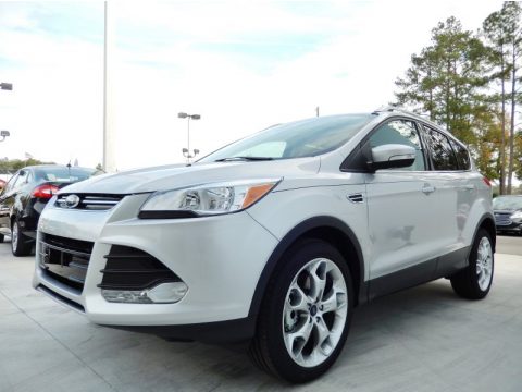Ingot Silver Ford Escape Titanium 2.0L EcoBoost.  Click to enlarge.