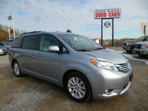 Silver Sky Metallic Toyota Sienna Limited AWD. Click to enlarge. Silver Sky Metallic Toyota Sienna Limited AWD. Click to enlarge.
