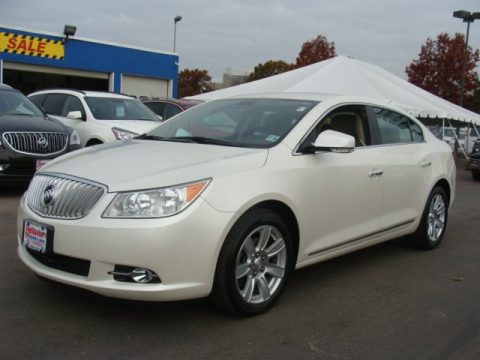 Summit White Buick LaCrosse CXL.  Click to enlarge.