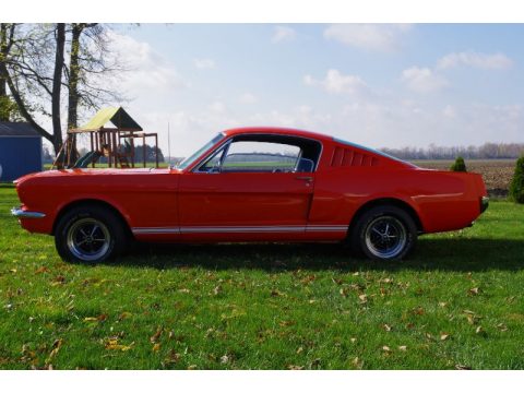 Poppy Red Ford Mustang Fastback. Click to enlarge. Poppy Red Ford Mustang Fastback. Click to enlarge.