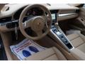  2014 Porsche 911 Luxor Beige Interior #11