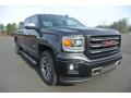 Front 3/4 View of 2014 GMC Sierra 1500 SLT Crew Cab 4x4 #1