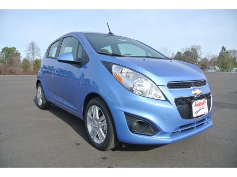 Denim Chevrolet Spark LT.  Click to enlarge.