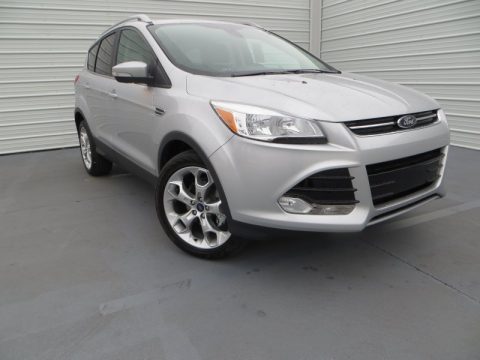 Ingot Silver Ford Escape Titanium 1.6L EcoBoost.  Click to enlarge.