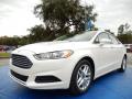 Front 3/4 View of 2014 Ford Fusion SE EcoBoost #1