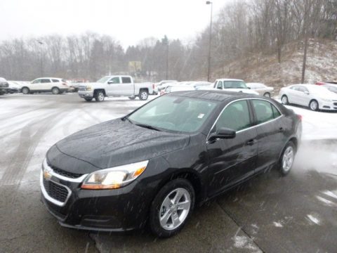 Black Granite Metallic Chevrolet Malibu LS.  Click to enlarge.