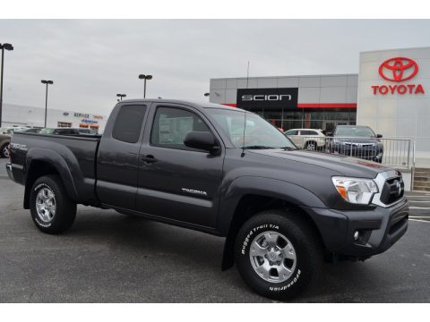 Magnetic Gray Metallic Toyota Tacoma V6 Prerunner Access Cab. Click to enlarge. Magnetic Gray Metallic Toyota Tacoma V6 Prerunner Access Cab. Click to enlarge.