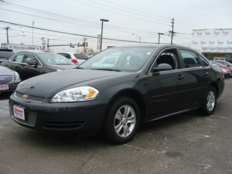 Ashen Gray Metallic Chevrolet Impala LS.  Click to enlarge.