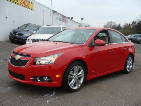 Victory Red Chevrolet Cruze LTZ/RS.  Click to enlarge.