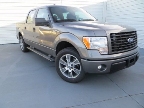 Sterling Grey Ford F150 STX SuperCrew.  Click to enlarge.