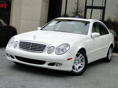 Alabaster White Mercedes-Benz E 320 CDI Sedan. Click to enlarge. Alabaster White Mercedes-Benz E 320 CDI Sedan. Click to enlarge.