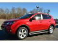 Front 3/4 View of 2014 Toyota RAV4 XLE #3