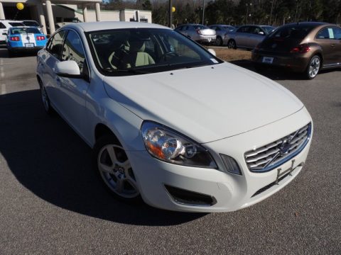 Ice White Volvo S60 T5.  Click to enlarge.