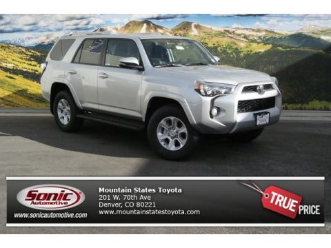 Classic Silver Metallic Toyota 4Runner SR5 4x4.  Click to enlarge.