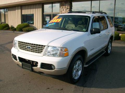 Oxford White Ford Explorer Eddie Bauer 4x4.  Click to enlarge.