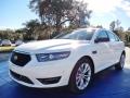 Front 3/4 View of 2014 Ford Taurus SHO AWD #1