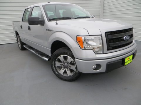 Ingot Silver Ford F150 STX SuperCrew.  Click to enlarge.