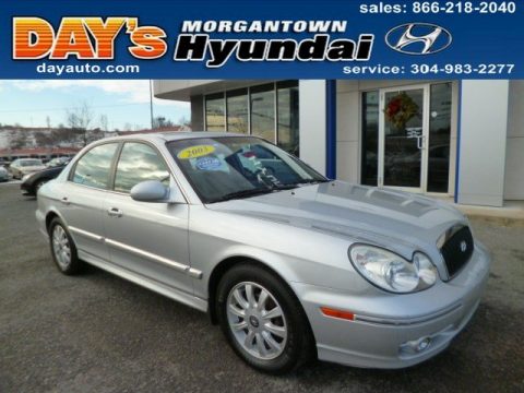 Brilliant Silver Metallic Hyundai Sonata GLS V6. Click to enlarge. Brilliant Silver Metallic Hyundai Sonata GLS V6. Click to enlarge.