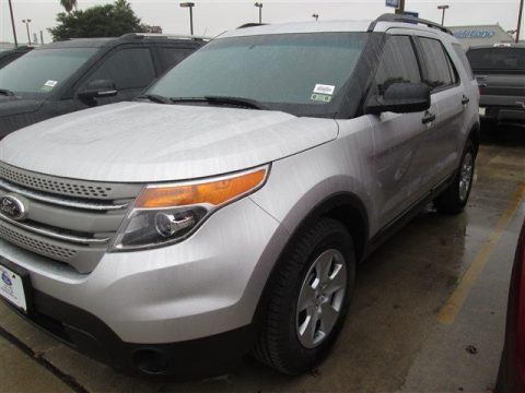 Ingot Silver Ford Explorer FWD.  Click to enlarge.