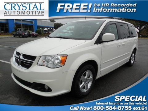 Stone White Dodge Grand Caravan Crew.  Click to enlarge.