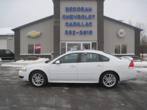 Summit White Chevrolet Impala LTZ.  Click to enlarge.