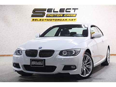 Alpine White BMW 3 Series 335i xDrive Coupe.  Click to enlarge.