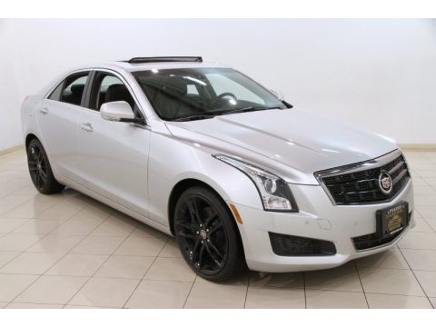 Radiant Silver Metallic Cadillac ATS 2.0L Turbo.  Click to enlarge.