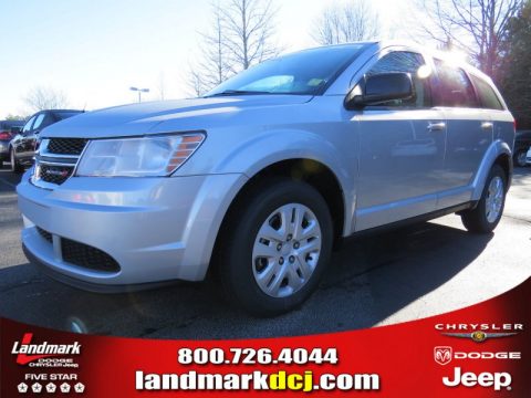 Bright Silver Metallic Dodge Journey Amercian Value Package.  Click to enlarge.