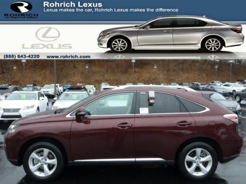 Claret Mica Lexus RX 350 AWD. Click to enlarge. Claret Mica Lexus RX 350 AWD. Click to enlarge.