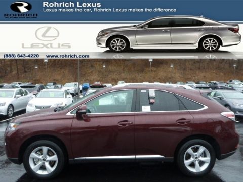 Claret Mica Lexus RX 350 AWD. Click to enlarge. Claret Mica Lexus RX 350 AWD. Click to enlarge.