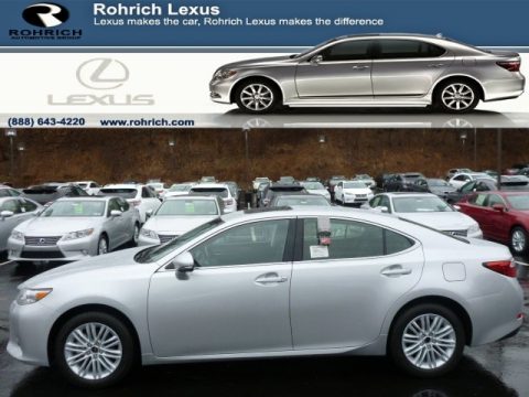 Silver Lining Metallic Lexus ES 350.  Click to enlarge.