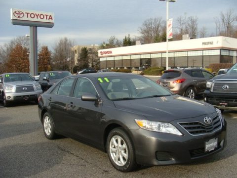 Magnetic Gray Metallic Toyota Camry LE.  Click to enlarge.