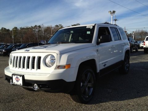 Bright White Jeep Patriot Freedom Edition 4x4.  Click to enlarge.