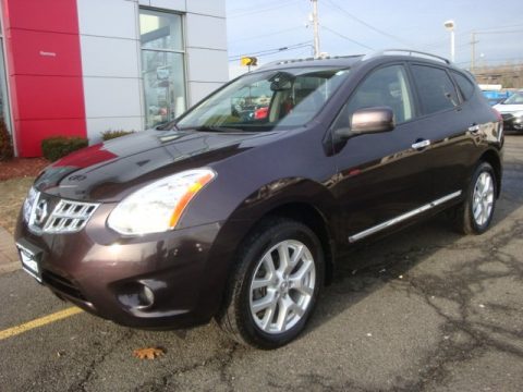 Black Amethyst Nissan Rogue SV AWD.  Click to enlarge.