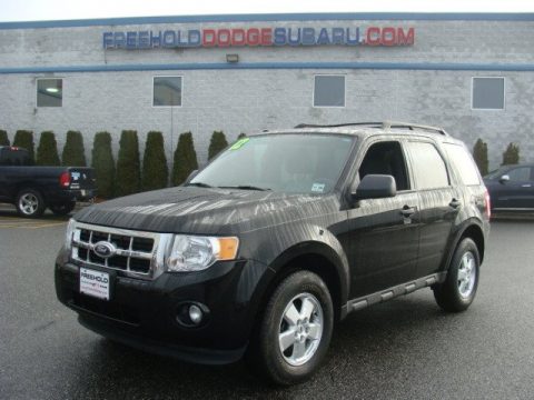 Ebony Black Ford Escape XLT V6 4WD.  Click to enlarge.